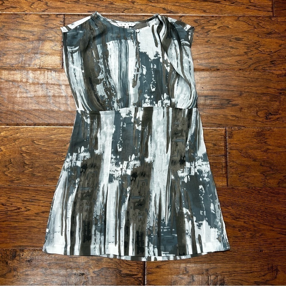 Cabi vintage watercolor sheer tunic‎